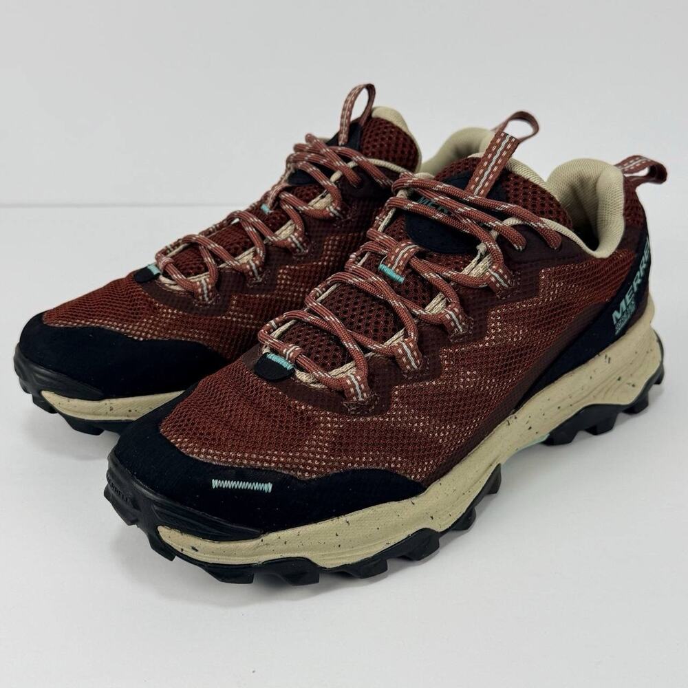 Merrell Moab Speed Mid GTX Womens 9 Waterproof Hiking Boots Gore-Tex
